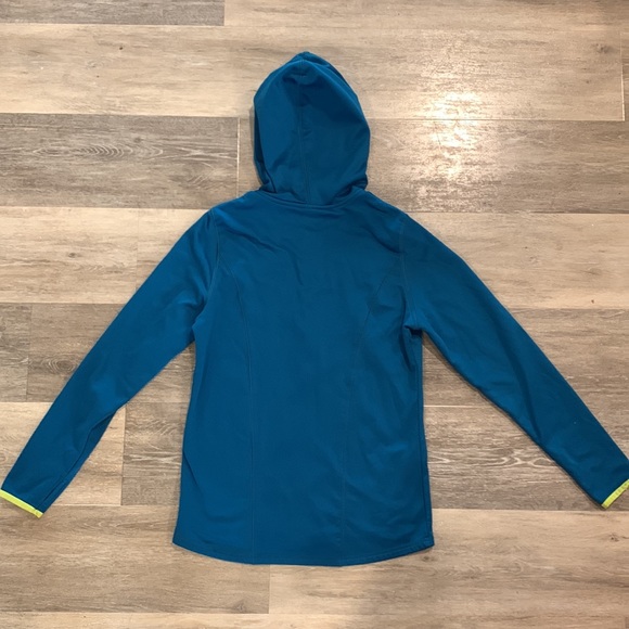 Champion semi-fitted quarter-zip athletic wear hoodie ladies medium - Picture 4 of 5